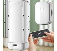 ZHJOPP Sèche-Linge Pliable Portable, Machine à Repasser à Vapeur, Circulation d'air Chaud, minuterie Intelligente, séchage des vêtements, Soin Automatique des vêtements à Vapeur