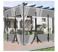 ZHJSHOU 0.8x0.8m Bache Transparente avec Oeillets Imperméable, 0.5mm Bache de Protection Exterieur Jardins,Hiver Bache Couverture Toiture,Bache avec 2 Fermeture Eclair de Serre Meubles