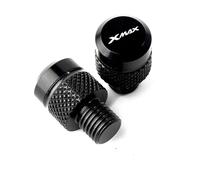 Zhjuan Bouchons de Trou de rétroviseurs CNC for Moto, Couvercle de Trou de rétroviseur Compatible avec Yamaha Xmax 300 Xmax300 X-Max 250 XMAX400 NMAX 155 125