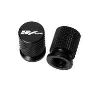 Zhjuan Couvercle de Valve de Pneu de Moto, Bouchons de Port d'air de Pneu compatibles avec Suzuki SV650 SV 650 SV650S SV 650S S 1999-2009 2008 2007 2006 2002 2001 2000