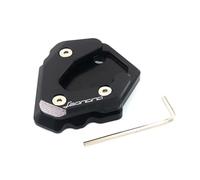 Zhjuan Extension de béquille latérale for Moto CNC, Plaque de Support agrandie, Compatible avec Leoncino 500 BJ500