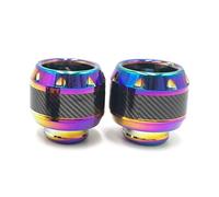 Zhjuan Lot de 2 curseurs de Cadre de Moto en Aluminium for Fourche Avant, Protection Contre Les Chutes for Moto et Scooter