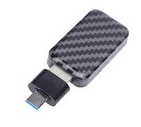 Zhjvihx Adaptateur de Voiture sans Fil, WiFi Double Bande 2,4 G 5 G BT 5.0, Prise en Charge pour Automobile, Adaptateurs D'entrée Audio Vidéo de Voiture avec Type C pour Téléphones