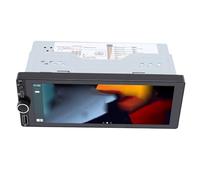 Zhjvihx Autoradio Simple DIN, écran Tactile de 6,86 Pouces avec Lecteur MP5 Bluetooth Auto, Caméra de Recul étanche, Commande au Volant, Radio FM AM