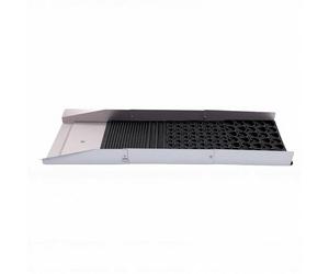Zhjvihx Boîte D'écluse en Alliage D'aluminium, équipement D'orpaillage Pliable Portable avec Fusils Intégrés et Mousse de Mineurs pour Le Dragage de Prospection d'or de River Creek