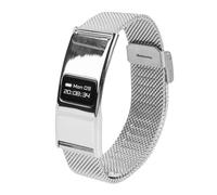 Zhjvihx Bracelet de santé Intelligent, Tracker d'activité Bluetooth 5.3 avec Détection du Sommeil, Mince 2,8 Mm, étanche IPX8, Plusieurs Modes Sportifs, Suivi du Cycle Menstruel, pour (Silver)