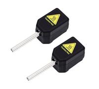 Zhjvihx Buse en Acier trempé de 0,4 Mm, Lot de 2 Kits Hotend Intégrés à échange Rapide avec Couvercle en Silicone, Kit Hotend D'extrudeuse de Tête D' Haute Vitesse pour Imprimante 3D S1