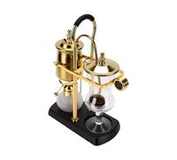 Zhjvihx Cafetière Belge Manuelle, Système D'infusion à Siphon en Acier Inoxydable 304, pour une Saveur Riche à la Maison
