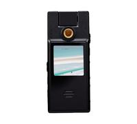 Zhjvihx Caméra Corporelle, Caméra Portable 1080P avec Objectif Rotatif à 180 Degrés, écran de 1,54 Pouces, for sécurité Personnelle et Enregistrement Mobile（英语文案）