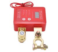 Zhjvihx Commutateurs de Batterie de Remplacement Automobile, Télécommande à Affichage Numérique 12 V 24 V 240 A avec Protection contre les Surintensités de Sous-tension et de (rouge)