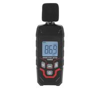 Zhjvihx Compteur de Décibels Numérique Sonomètre Lecteur de Décibels de Bruit Précisions de 30 à 130 DBA ± 1,5 DB Tenir un Grand écran rétroéclairé avec Microphone Haute sensibilité pour