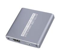 Zhjvihx Convertisseur AV vers Numérique Carte de Vidéo USB 3.0 pour Magnétoscope/DVD/Prise en Charge 1080p Aperçu en Temps Réel avec Câbles AV et Adaptateur USB C, Convertisseurs Vidéo