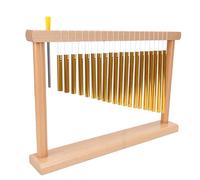 Zhjvihx Instrument de Percussion à Carillon de 20 Notes avec Maillets, Carillon à Vent de Table pour la Relaxation, la Méditation, le Yoga, L'éducation Musicale, Instrument de Percussion