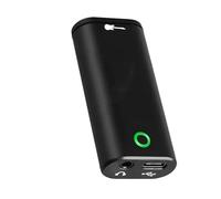 Zhjvihx Interface de Guitare, Carte Son D'enregistrement Interne Portable avec Prises de Type C, 6,35 Mm et 3,5 Mm, pour iOS pour Tablettes Smartphones, Plug and Play