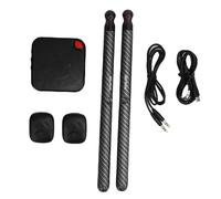 Zhjvihx Kit de Batterie à Air Virtuel, Batterie électronique avec 8 Sons, Détection de Mouvement 3D pour Adultes Débutants Professionnels, Pratique de Batterie Portable et Silencieuse