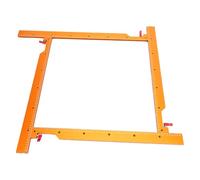 Zhjvihx Kit de Rail de Guidage pour Scie, Ensemble de Connexion en Alliage D'aluminium avec 4 Pinces