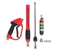 Zhjvihx Kit de Rallonge pour Nettoyeur Haute Pression, 5 000 PSI, 8 GPM, Nettoyage Efficace avec 5 Buses, M22 14 Mm pour Simpson, M22 15 Mm pour, pour, pour MI T M