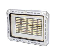 Zhjvihx Lampe de Travail Magnétique, Alliage D'aluminium Pliable Rechargeable de 2000 Lm avec Batterie de 4000 MAh et Température de Couleur Réglable, pour Atelier, Camping,