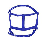 Zhjvihx Licol Réglable pour Veau de Vache, Licou Multifonctionnel pour Bétail avec Corde de Guidage pour Cheval Miniature, Chèvre, âne, Bétail, Arrêt Réglable pour Veau de Vache (Blue)
