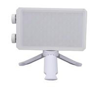 Zhjvihx Lumière de Remplissage 40 W, 120 LED CRI élevé, luminosité 14 000 LX, Grand Angle de Faisceau de 160 ° avec Ventilateur de Refroidissement de Batterie 4 400 MAh, Port de Type C