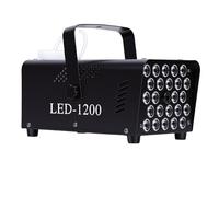 Zhjvihx Machine à Brouillard, Machine à Fumée 500 W 2000 CFM avec 24 Lumières LED, 4 Effets Stroboscopiques, Télécommande Filaire sans Fil, pour Halloween, Noël, Fête de Mariage, (Prise UE 220V)