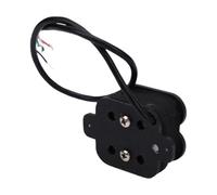 Zhjvihx Micro pour Guitare 2 Cordes, Câble 4 Broches avec Réduction de Bruit, pour Scène électroacoustique