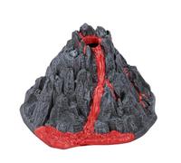 Zhjvihx Modèle de Volcan, Ensemble de Jeu de Dinosaure Réaliste avec Effets de Fumée et D'éclairage avec Bouteille de Liquide Rechargeable pour Diorama D'exploration Scientifique