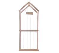 Zhjvihx Organisateur D'animaux en Peluche, Support de Rangement pour Jouets en Bois de Pin avec Bande élastique et Filet, Support de Jouets en Peluche de Grande capacité pour Salle de