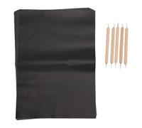 Zhjvihx Papier Carbone, 200 Feuilles A4 Papier Transfert Haute densité avec 5 Stylets de Gaufrage pour Bricolage, Travail du Bois, Toile, Surfaces Artisanales, Stylets de Gaufrage à Bille