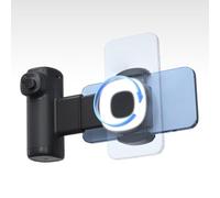 Zhjvihx Poignée pour Smartphone, Stabilisateur Portatif avec Télécommande BT, Lumière de Remplissage 3 Couleurs, Support de Téléphone Joystick 5 Axes pour la Prise de Vue Vidéo en