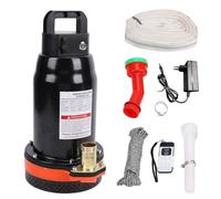 Zhjvihx Pompe Submersible, Petite Télécommande sans Fil Rechargeable sans Fil 280 W 3-4 M³/h Pompe à Eau Utilitaire Multi-usage pour le Drainage du Jardin du Sous-sol de la Piscine