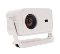 Zhjvihx Projecteur WiFi Intelligent, 13 1 Go de RAM 16 Go de Stockage 1080P HD Autofocus 5.4, avec Correction Automatique du Trapèze WiFi6, pour Présentation de Jeux de Films de Cinéma (Prise UE)