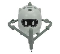 Zhjvihx Robot de Dessin pour Enfants, Outil éducatif Interactif d'apprentissage de la Peinture avec 100 Cartes de Mots et 12 Marqueurs de Couleur, Outil d'art STEM pour Garçons et Filles (Green)