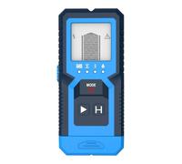 Zhjvihx Scanner Mural de Recherche de Montants, Détecteur Mural Multifonction 5 en 1 avec Capteur Intelligent Pro, écran LCD, Invite Vocale, pour Goujons Métalliques en Bois, Solives, (4 en 1)