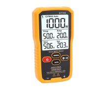 Zhjvihx Testeur de Panneau Solaire 1000 W, Compteur MPPT avec écran LCD pour Module PV, Mesure Voc Isc Vmp Imp Pmax, Testeur de Panneau Solaire 80 V 35 A MPPT pour Voc Isc Vmp Pmax