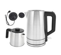 Zhjvihx Théière Turque, Double Casserole électrique 2000 W avec Infuseur en Acier Inoxydable, écran LCD, Protection Anti-ébullition à Sec, 0,8 L 2,0 L, pour un Usage Domestique (Prise UE)