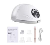 Zhjvihx Tire-lait électrique Portable, Tire-lait Mains Libres sans Fil avec 4 Modes, 12 Niveaux, capacité de 160 Ml, sans BPA, Sûr, Double scellé, Portable pour la Maison, le Bureau et (Pompe unique)