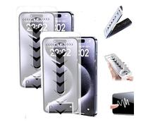 ZHKVAG Evo Tech for iPhone Invisible Artifact Screen Protector, Evotech Protection Ecran, HD Anti-Peep Privacy Screen Protector Silk Screen Bubble-Free Room Tempered Film for iPhone (Hd*2,13)