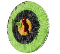 ZhlCrioxenic Jeu de Lancement de Hache pour ArrièRe-Cour, Contient 2 Haches, 2 Planches de FléChettes et 2 FléChettes à 5 éToiles, pour S'Amuser en Plein Air, IdéAl pour La Famille Greenround-B