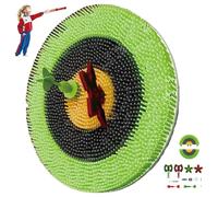 ZhlCrioxenic Jeu de Lancer de Hache dans Le Jardin Jeu de Cibles à Lancer, avec FléChettes et Hache à Main Cadre, pour S'Amuser en Plein Air pour La Famille Greenround-B