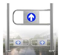 ZhlCrioxenic Porte Battante Automatique à Sens Unique, Ortillon D'EntréE De Supermarché, Adapté à La Gestion des AccèS dans Les éPiceries, Les Magasins De Proximité RightB-1.6m