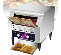 ZhlCrioxenic Toasteur à Convoyeur, Industriel Robuste en Inoxydable 1350w/ 2200w/2600 W, avec Double Tube Chauffant, Largement Utilisé dans Les CaféS, Buffets Et CaféS Middle