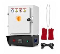 ZHLINGQ Four à Céramique 1500W avec Régulateur PID Numérique