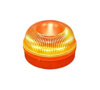 Zhliuqo V16 Lampe Stroboscopique - Gyrophare V16 Base MagnéTique, Lumière D'urgence Approuvé, Magnetic emergencys Warning LED Light Pour L'éClairage,Voitures Motos L'Assistance RoutièRe
