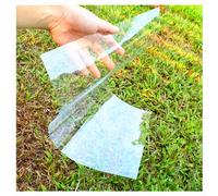 ZHluja Lot de 8 feuilles de pochoir en acétate Mylar transparent de 0,19 mm pour Cricut, Silhouette, 305 x 610 mm