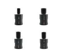 ZHLWei Adaptateur M14 M10 5/8-11'' for meuleuse d'angle, convertisseur de filetage, connecteur d'arbre adaptatif poli for forets diamantés et scies cloches