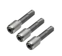 ZHLWei Adaptateur SDS Plus for tige hexagonale 1/4" - Convertisseur hexagonal - Marteau électrique - Tournevis électrique - Porte-embout - Douille - Visseuse à chocs