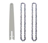 ZHLWei Guide de chaîne de tronçonneuse 8 Pouces 1/4, scie électrique Portable, Mini tronçonneuse, Lame de scie à Bois, élagage, Accessoires de chaîne