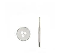 ZHLWei Jeu de tarauds et filières métriques, 2 pièces, perceuse à filetage manuelle et Machine, Mini outil M1/M2/M2.2/M2.5/M3.5