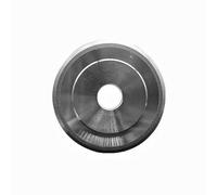 ZHLWei Meule diamantée électrolytique SDC, grain 150 à 320, double biseau, angle de 45°, 60° et 90°, for le meulage de l'alliage, de la céramique, du tungstène et de l'acier